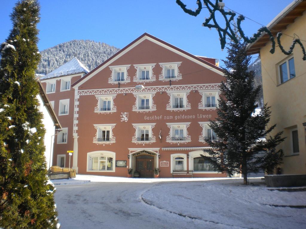 Gasthof Zum Goldenen Loewen Nauders Esterno foto
